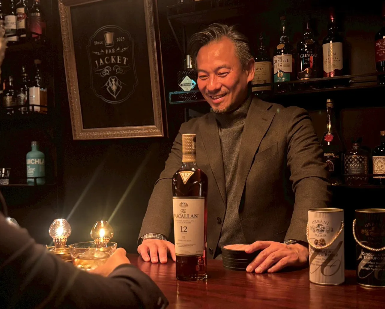 BAR JACKETでお客様を迎えるZENTILEのテーラー